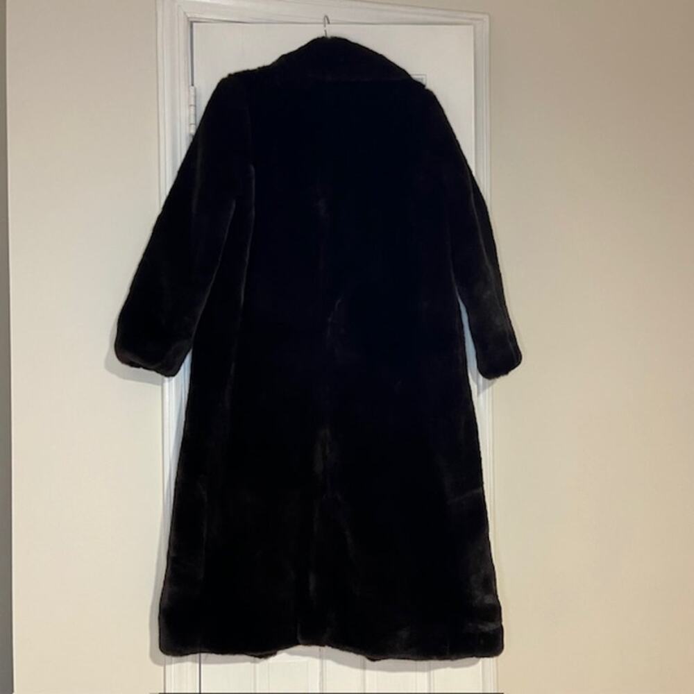 L’Agence Faux Fur Lizbeth Coat - size 6 - Picture 5 of 11